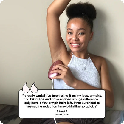 GlowSilk IPL Hair Removal Handset – Smooth Skin at Home